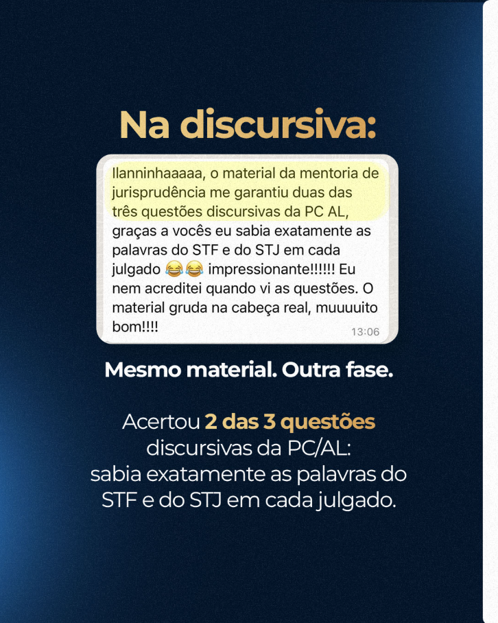 Mentoria de Lei Seca Procuradorias